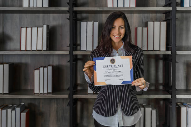Certification Certificate for an Insurance Agent