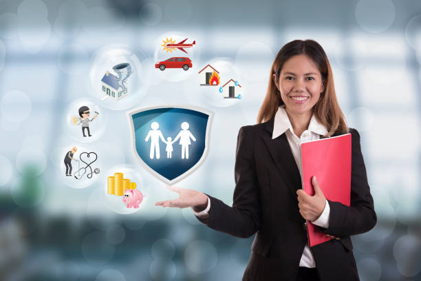 "Cover image showing a diverse group of professionals working together in an office setting, focusing on the life and health insurance industry."