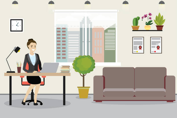 Remote Work Illustration