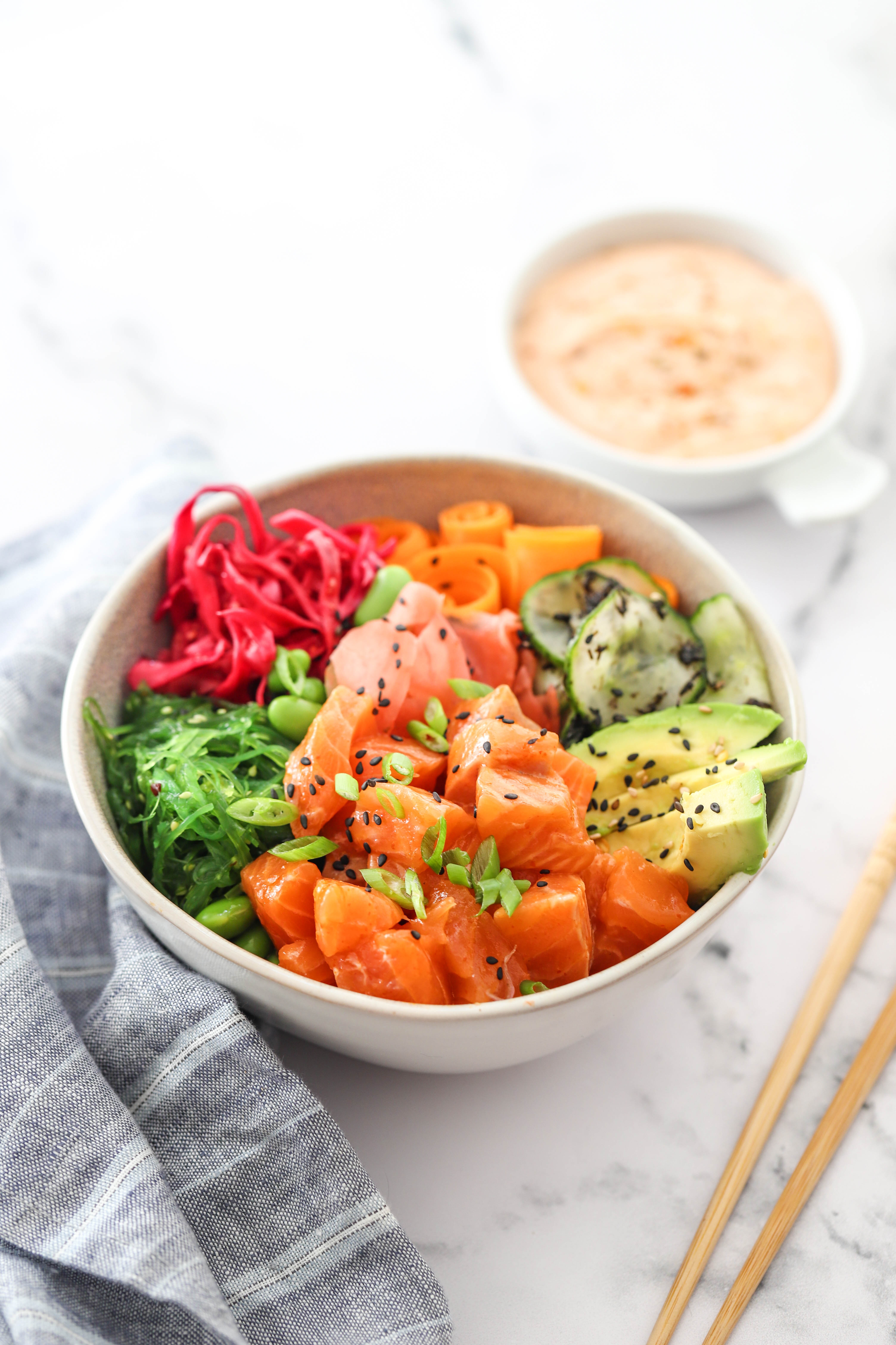 Salmon Poke Bowl Salmon Poke Bowl