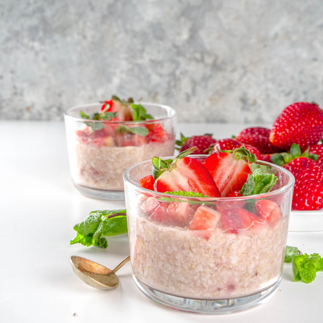 Strawberry Overnight Oats Strawberry Overnight Oats