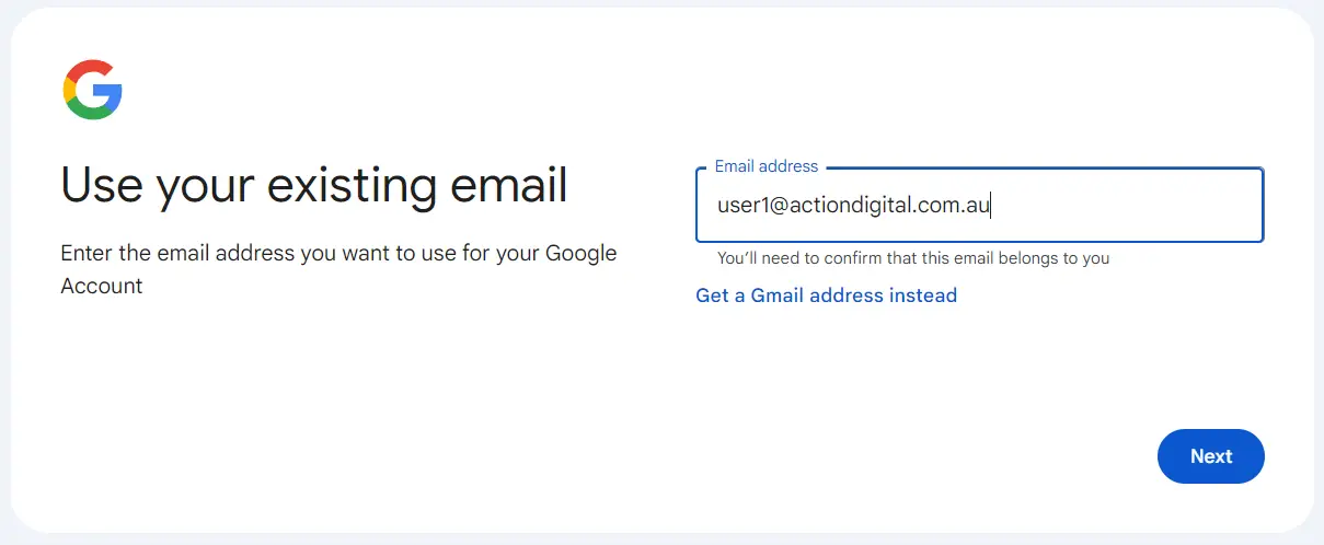Enter your business or personal email address Enter your business or personal email address