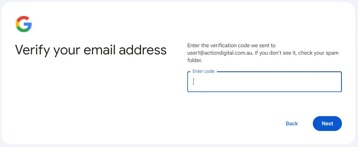 Get your verification code Get your verification code