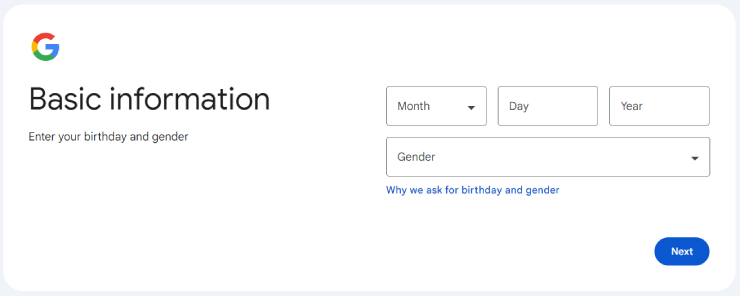 Enter Date of Birth Enter Date of Birth