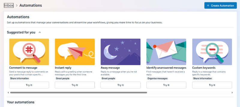FB Inbox Automation