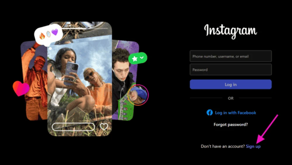 Instagram Sign Up Instagram Sign Up