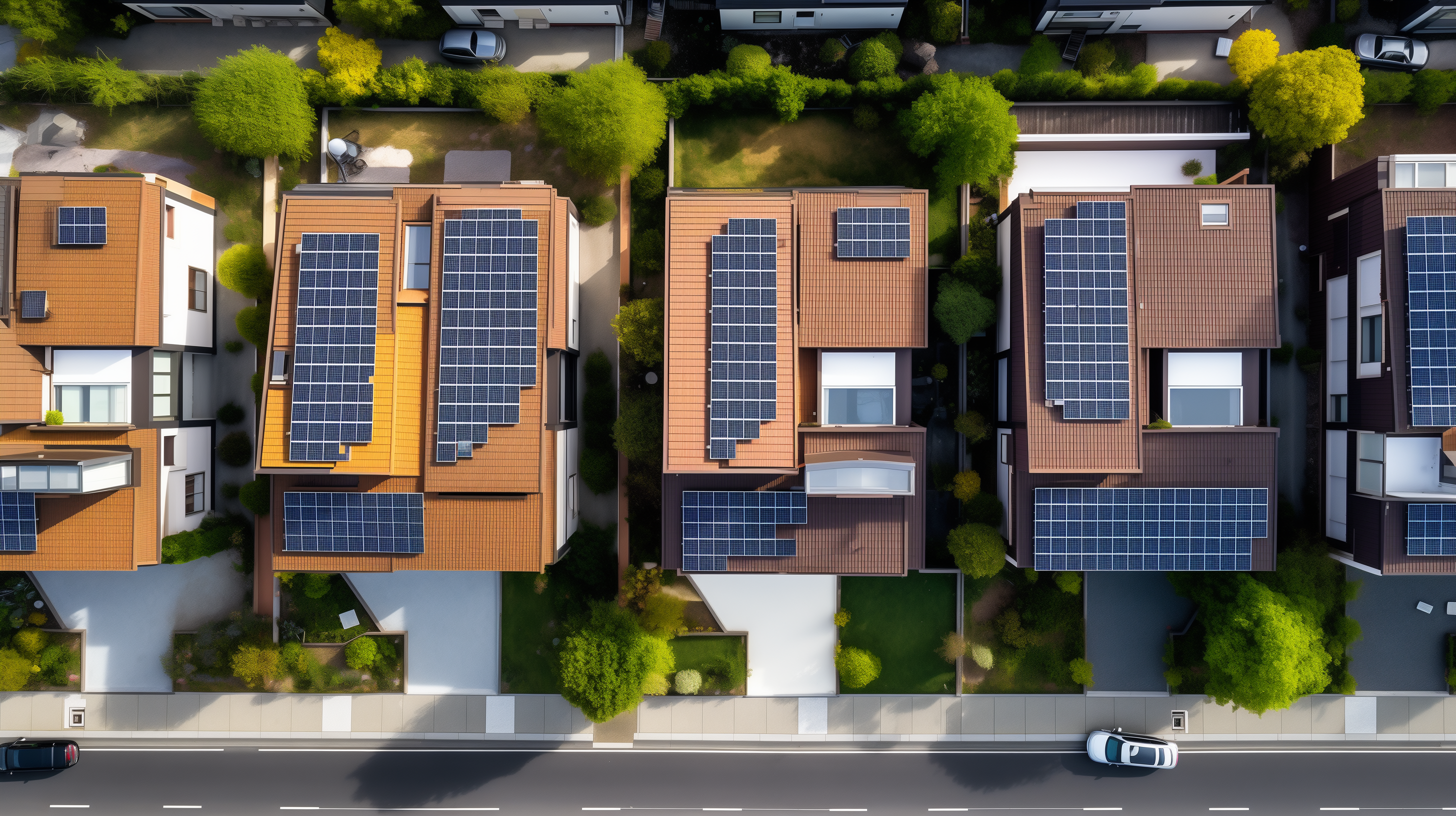 Florida roof with energy-efficient Soligo solar panels Florida roof with energy-efficient Soligo solar panels