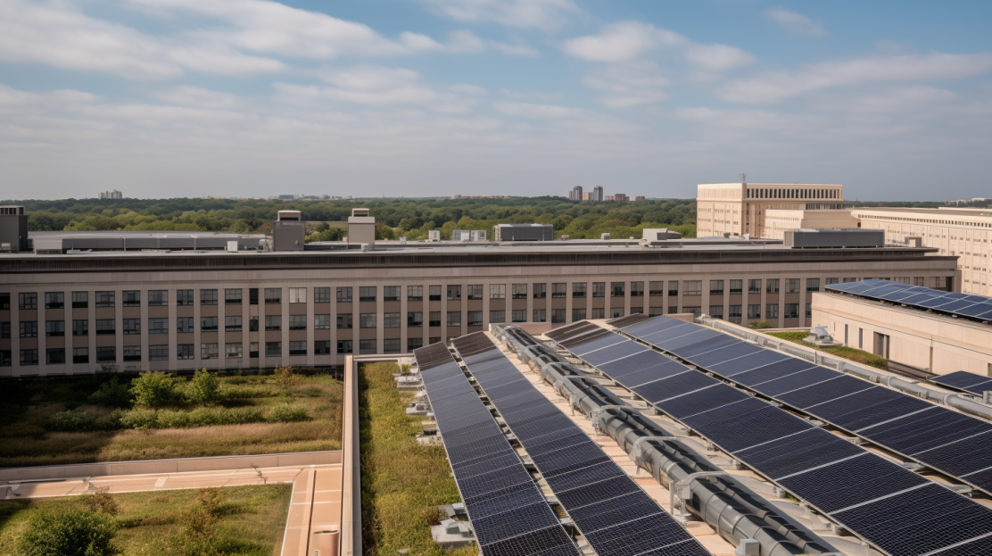 A close-up image showcasing advanced solar panel technology featuring high-efficiency photovoltaic cells and cutting-edge energy storage systems. A close-up image showcasing advanced solar panel technology featuring high-efficiency photovoltaic cells and cutting-edge energy storage systems.