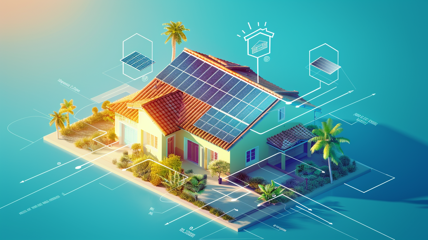 Soligo diagram showing the average weight of solar panels compared to Florida roof load capacity.