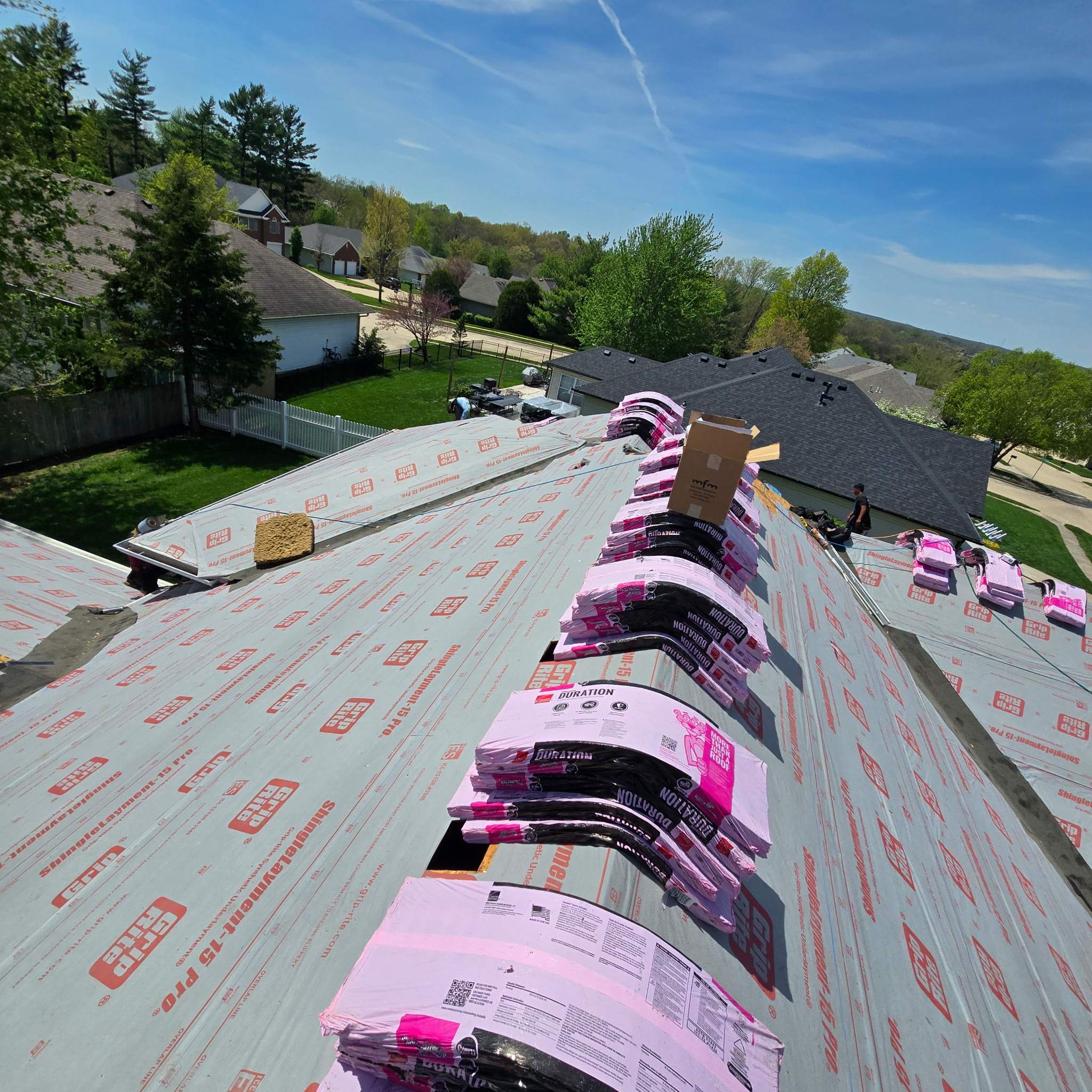 Expert roofing installation in Wichita KS by JBS Roofers using premium materials and professional techniques