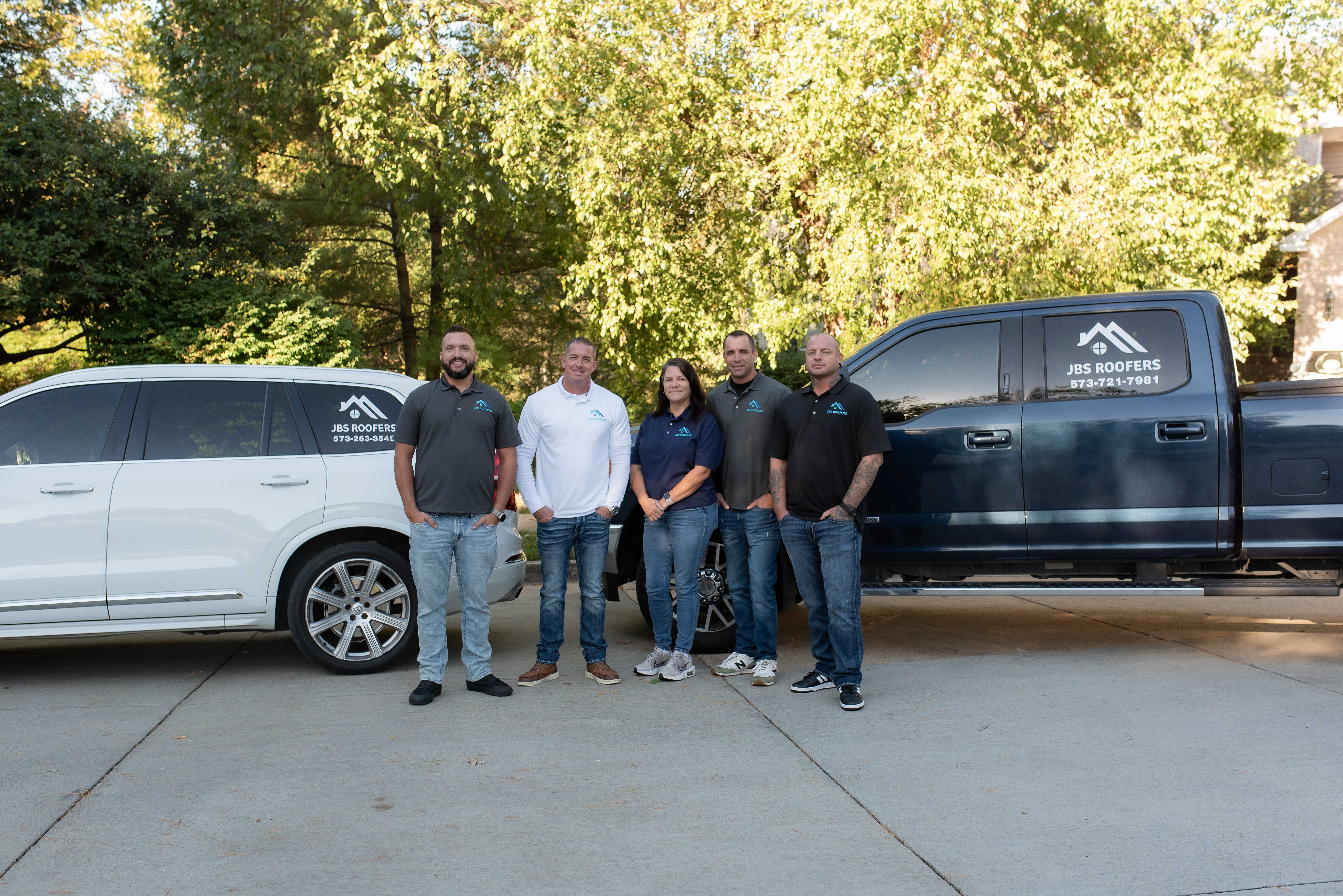 JBS Roofers team at work