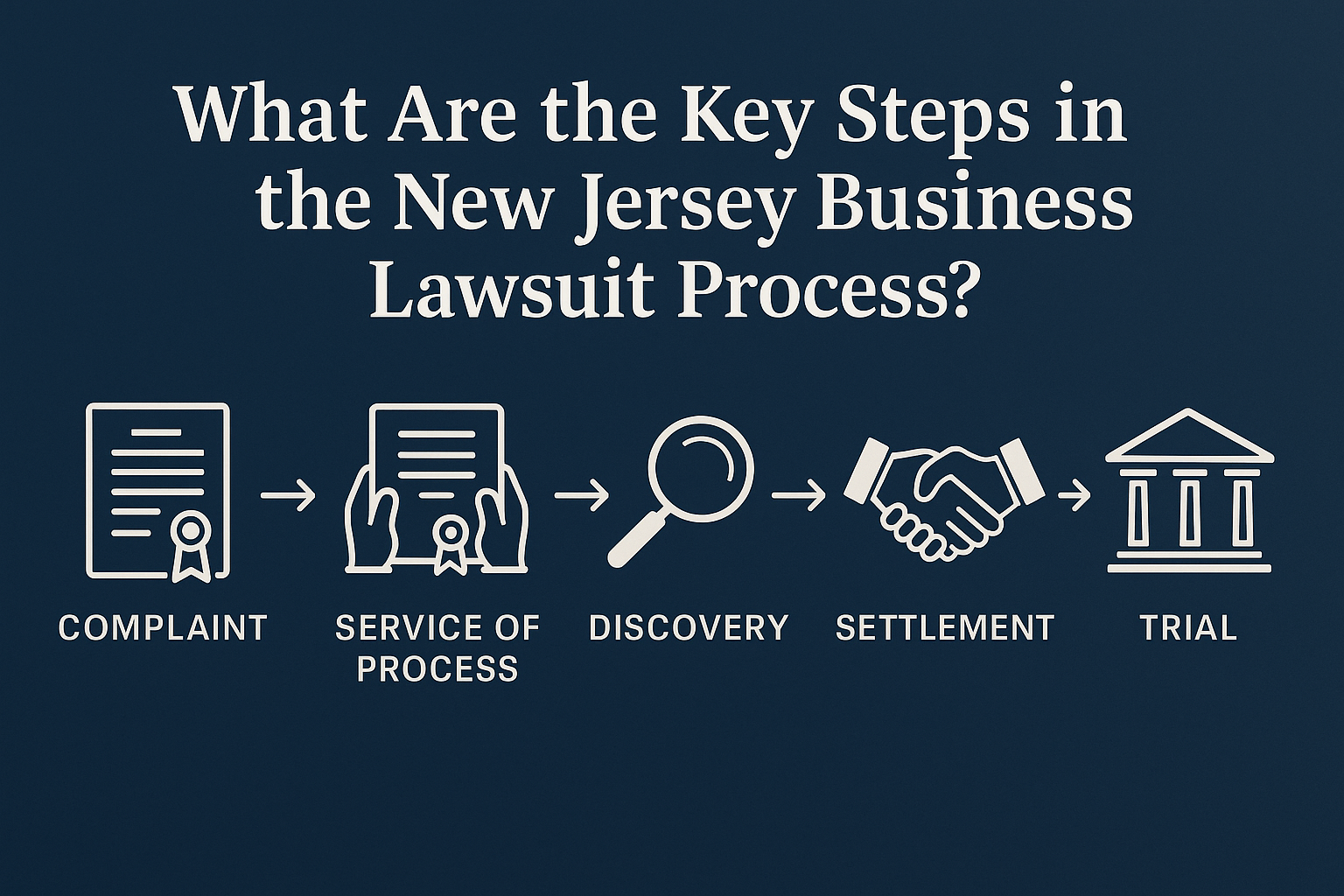 Key Steps in the New Jersey Business Lawsuit