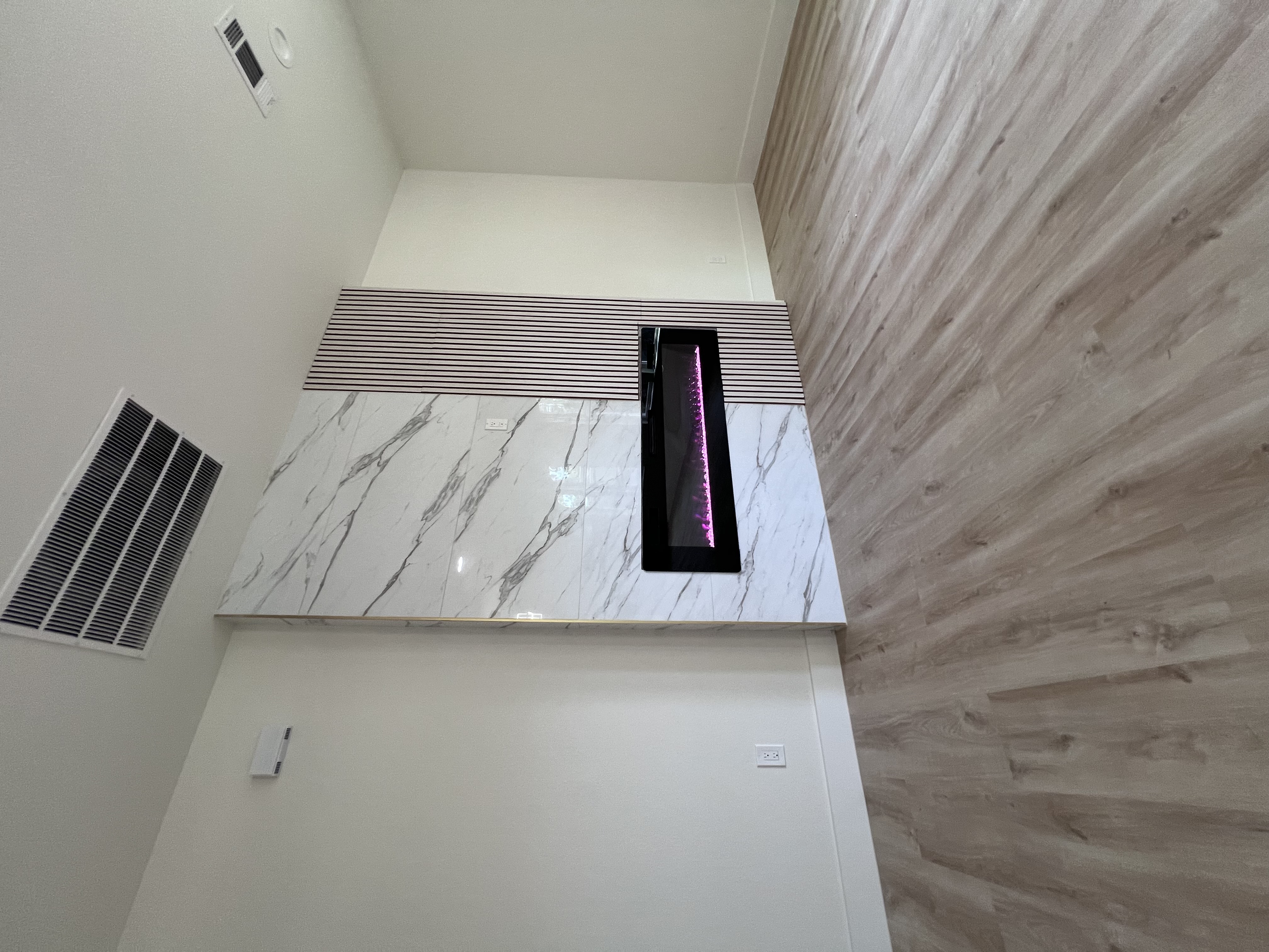 Fireplace Feature Wall Installation