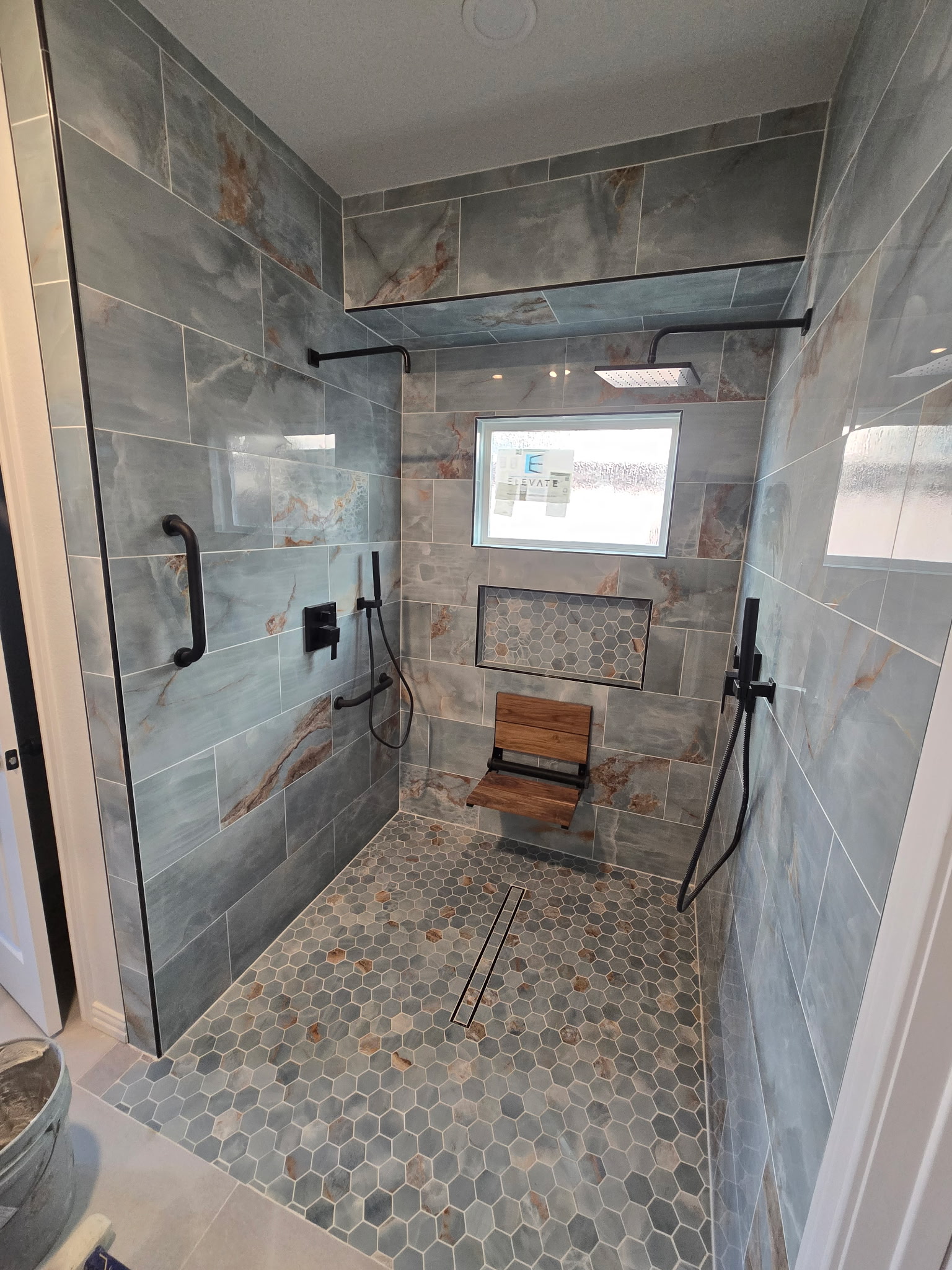 Curbless Walk-In Shower Installation