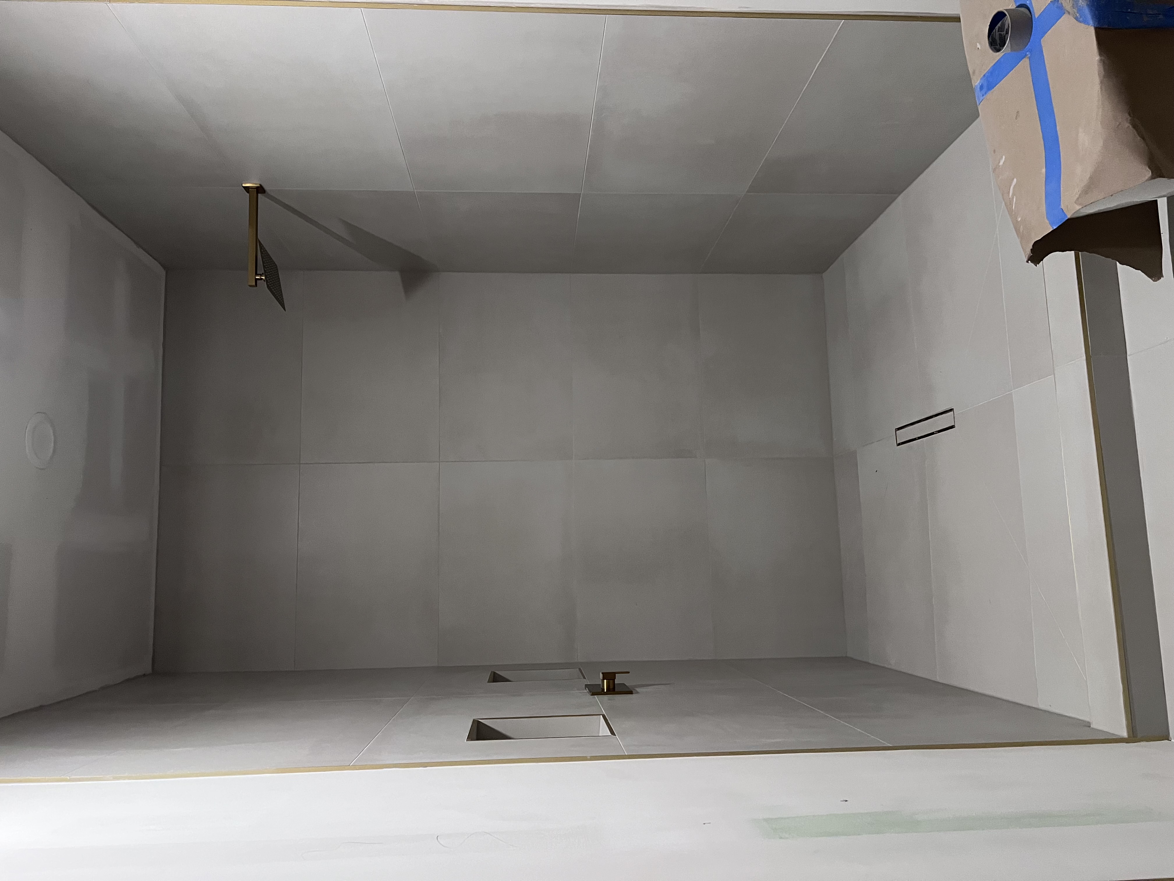Modern Walk-In Shower Installation