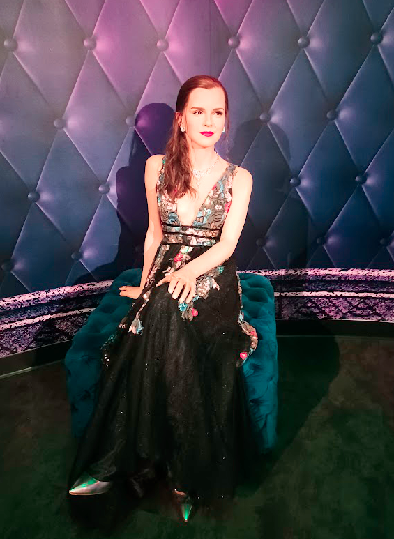 Wax figure of a famous artist Wax figure of a famous artist