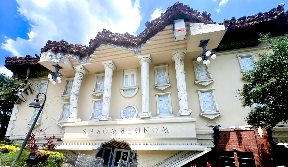 A science museum in Orlando called WonderWorks A science museum in Orlando called WonderWorks