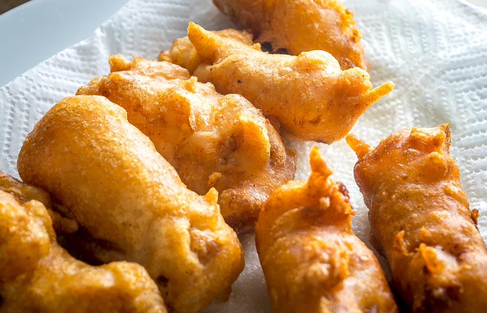 battered fish for tacos