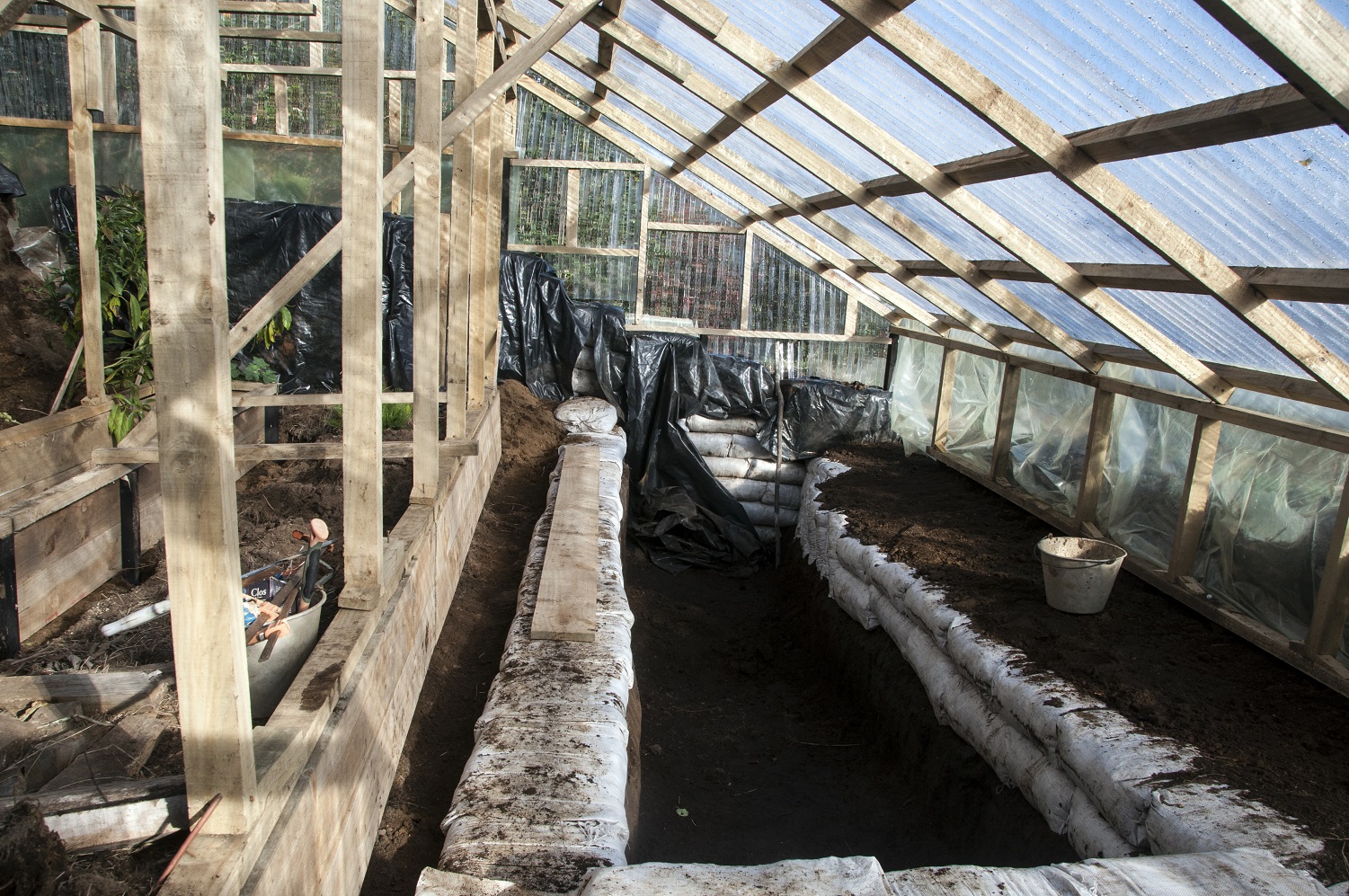 Underground Greenhouse Walipini Example 5 Underground Greenhouse Walipini Example 5
