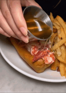 Buttered Maine Lobster Roll