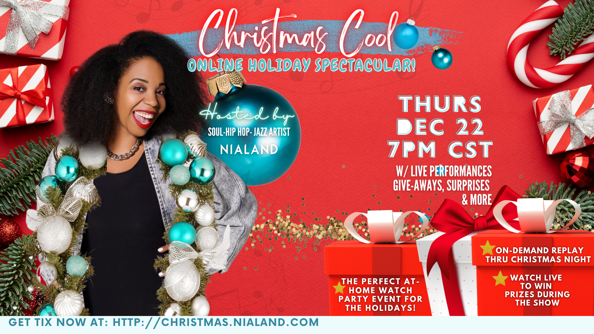 nialand christmas cool flyer