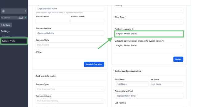 Platform Language | Zapiy Platform Language | Zapiy