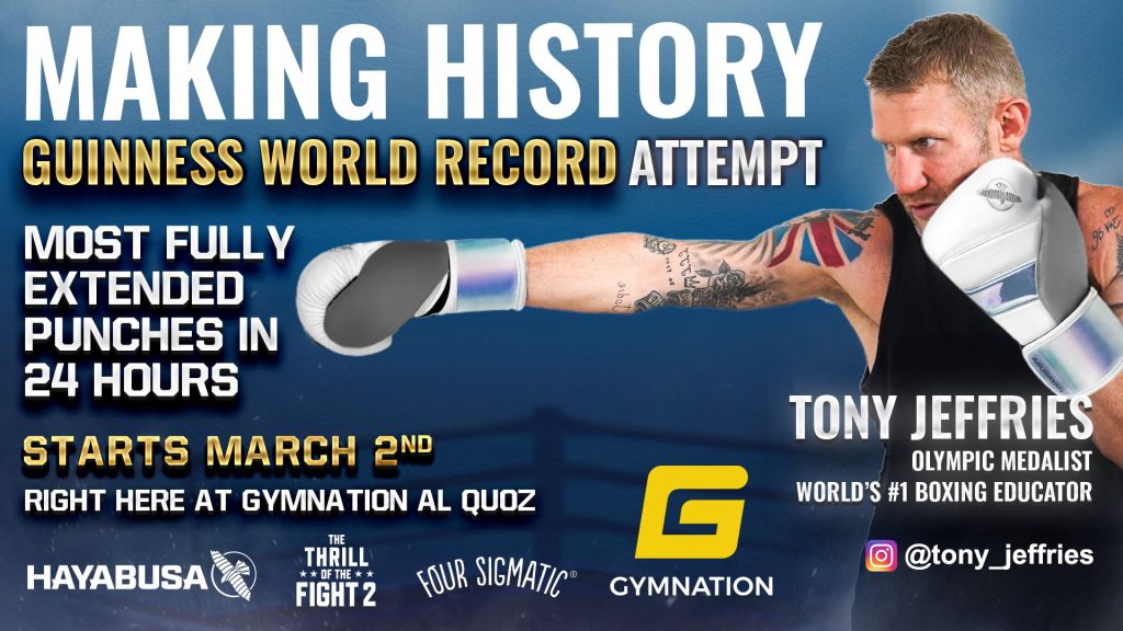24-hour punching challenge