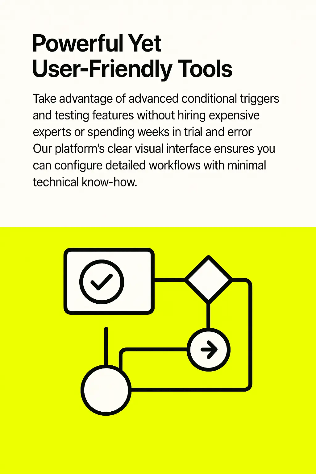 Advanced automation tool interface