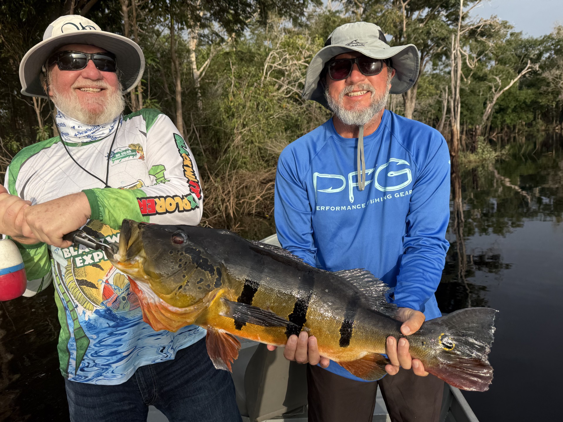 Peacock bass fishing Peacock bass fishing
