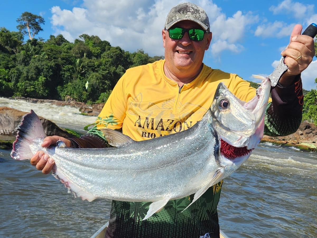 silver payara fishing