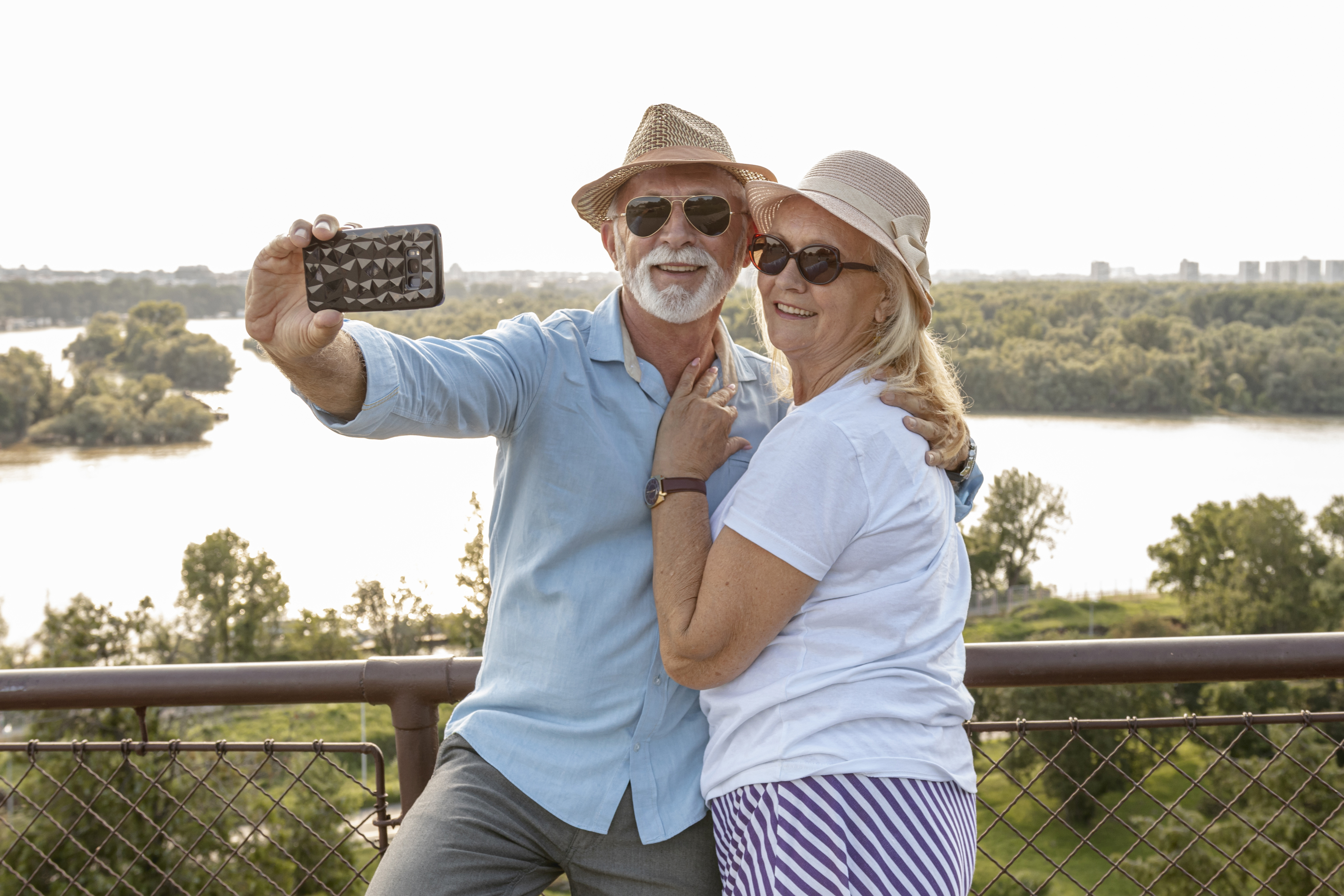 senior traveling