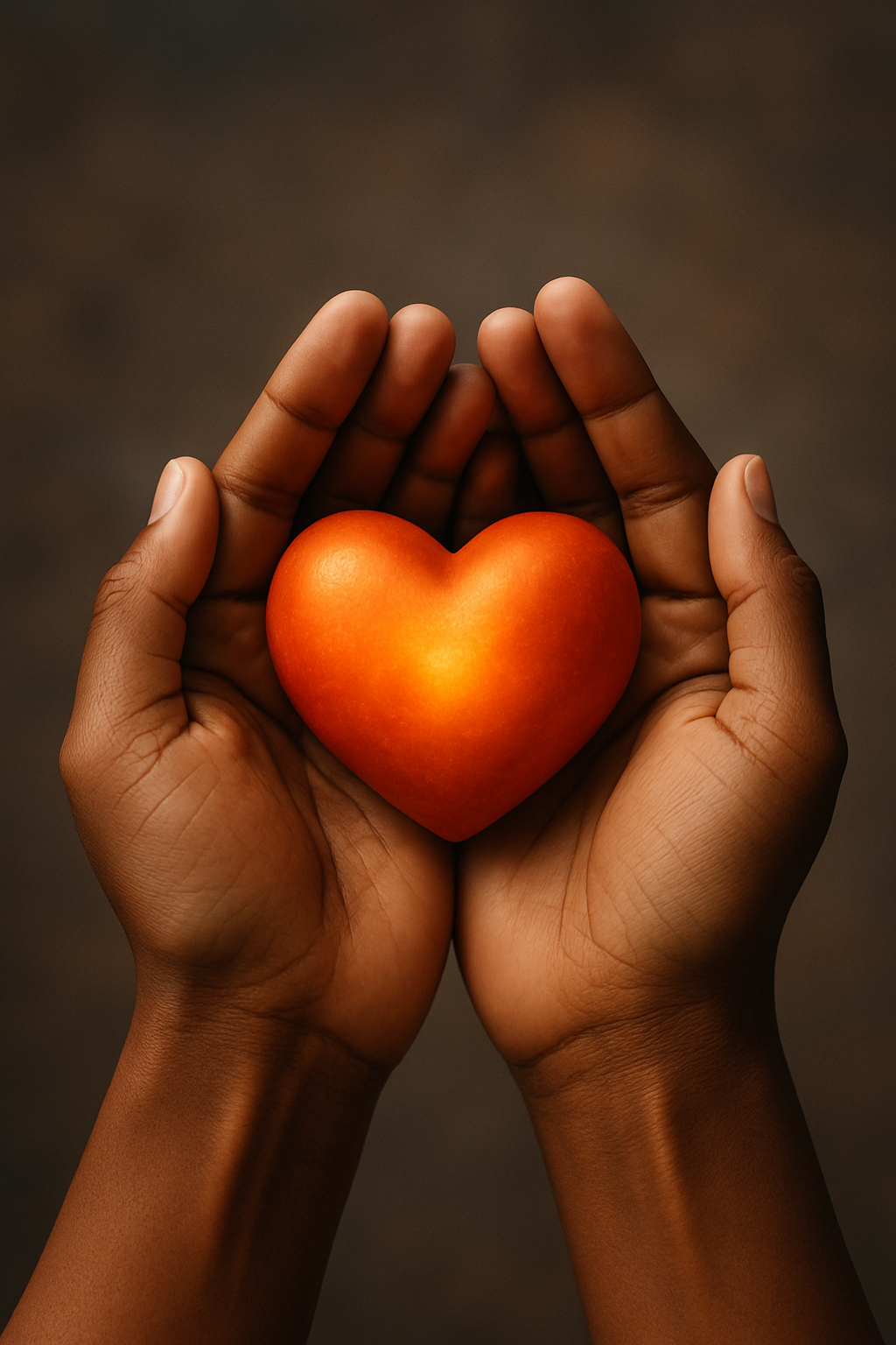 Hands gently holding a glowing heart, symbolizing love, nurturing, and growth, emphasizing the importance of positive parenting and emotional care. Hands gently holding a glowing heart, symbolizing love, nurturing, and growth, emphasizing the importance of positive parenting and emotional care.