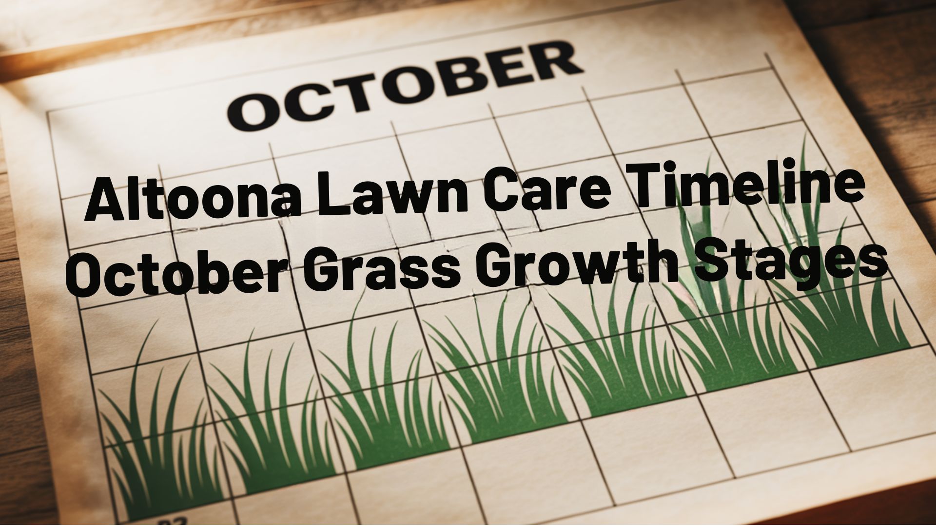 Altoona lawn care timeline October grass growth stages Altoona lawn care timeline October grass growth stages