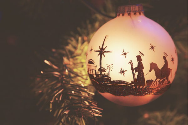 nativity Christmas ornament