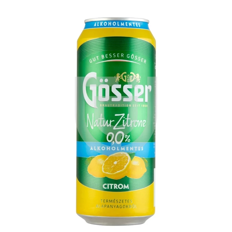 Gösser citrom alkoholmentes sör Budapesten – sofőrbarát frissítő a Duna-parton?