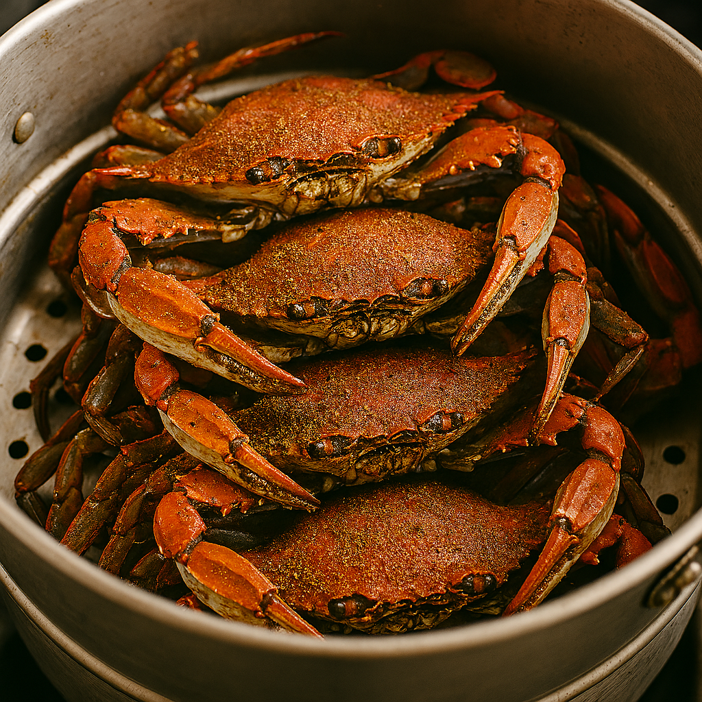 Steamed Crabs Steamed Crabs