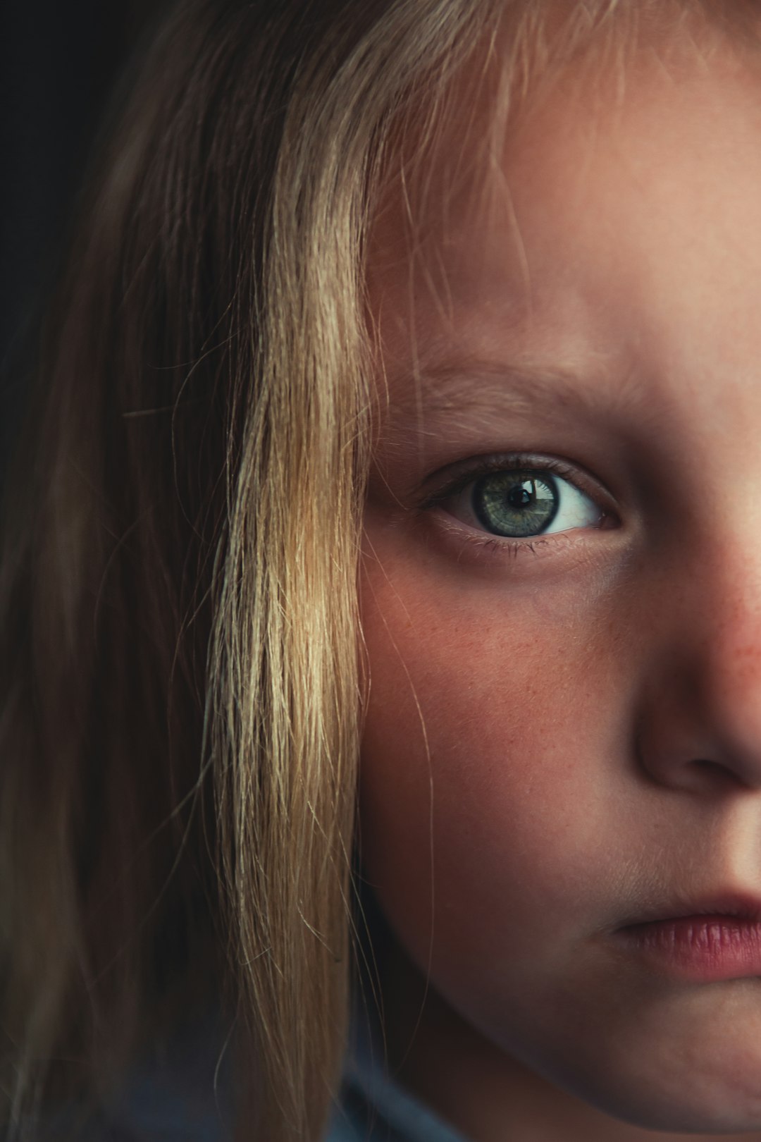 child's face
