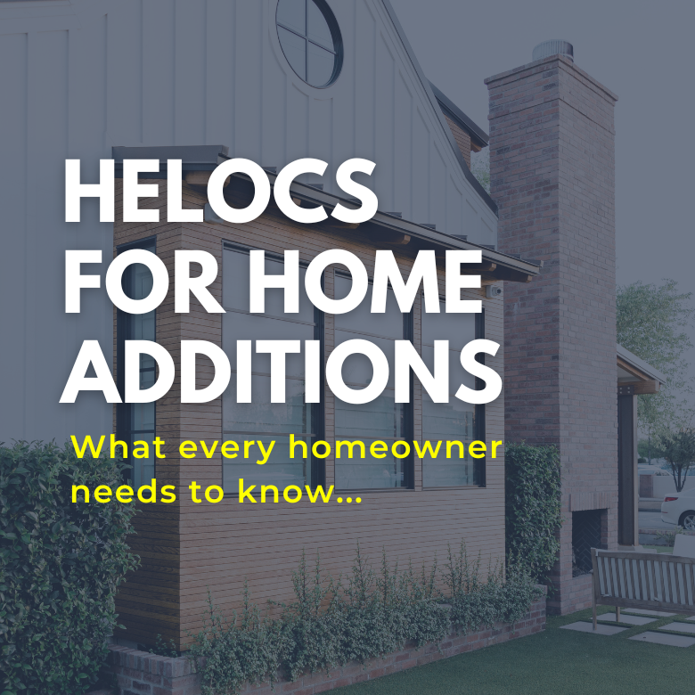 helocs for home additions, cost of home addition, adding a second story to a home