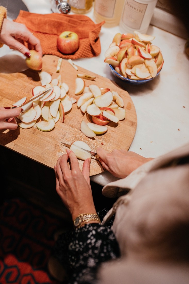 Cooking together passing down cherished recipes across generations