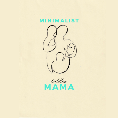 An abstract sketch of a mother and three children, with the business name 'Minimalist Toddler Mama' An abstract sketch of a mother and three children, with the business name 'Minimalist Toddler Mama'