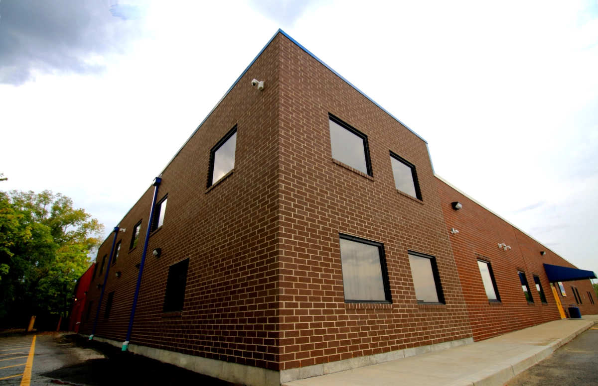 Exterior view of Horizon Science Academy showcasing the two-story addition built onto the original single-story structure.