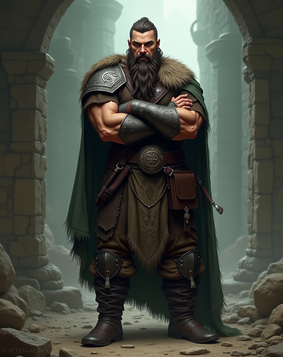 Torric Greymoor - The Stoneborn Shield
