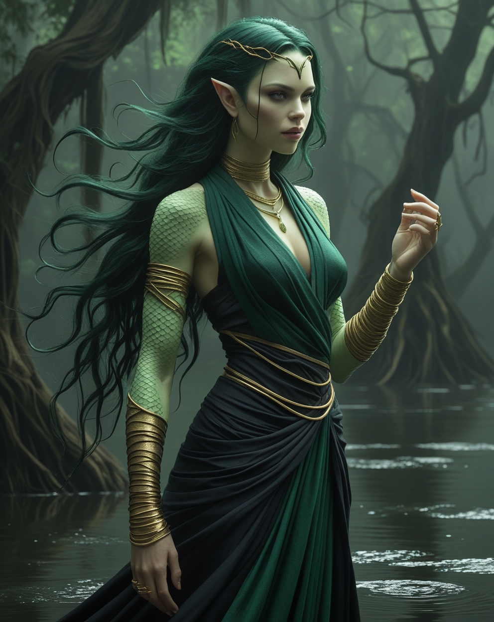 Sylra Moress - The Emerald Warden
