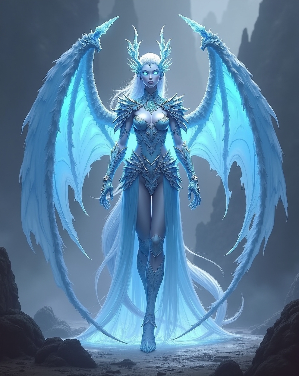 Seryndra Vhalis - The Winter Sovereign
