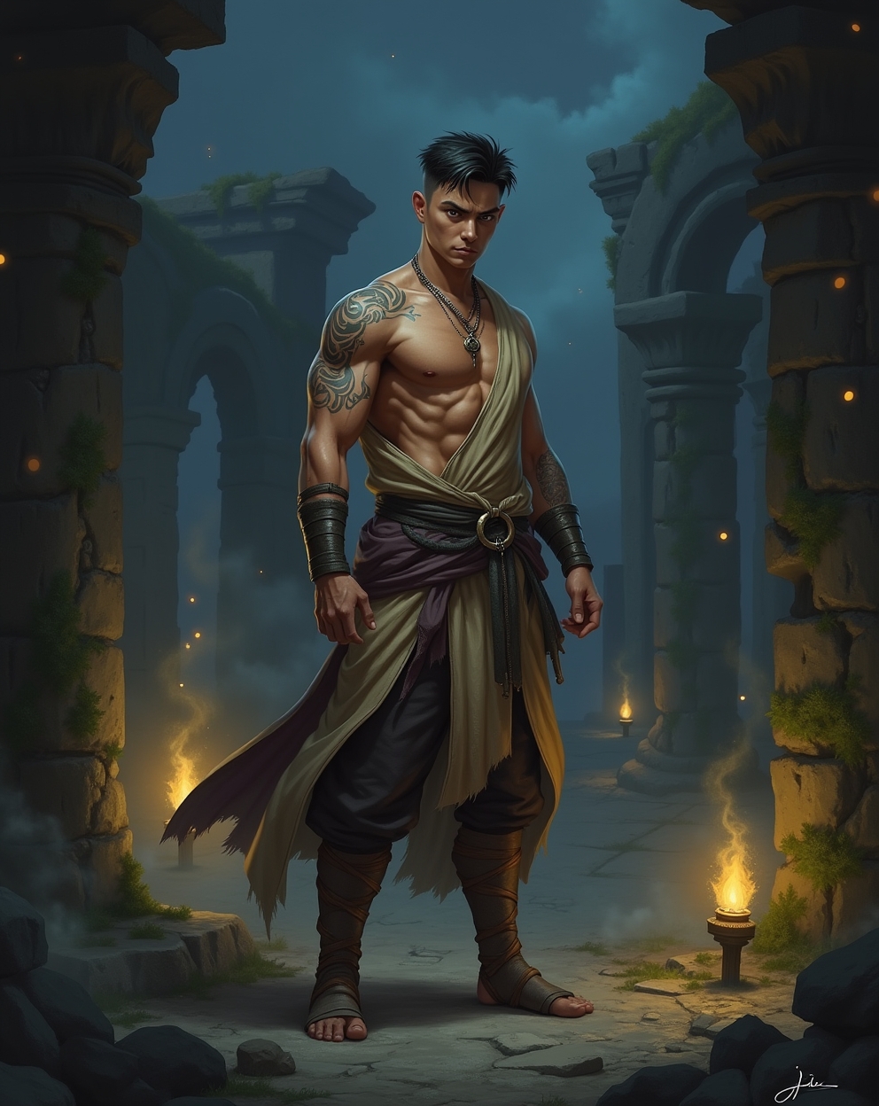 Kaelen - Wanderer of Forgotten Paths
