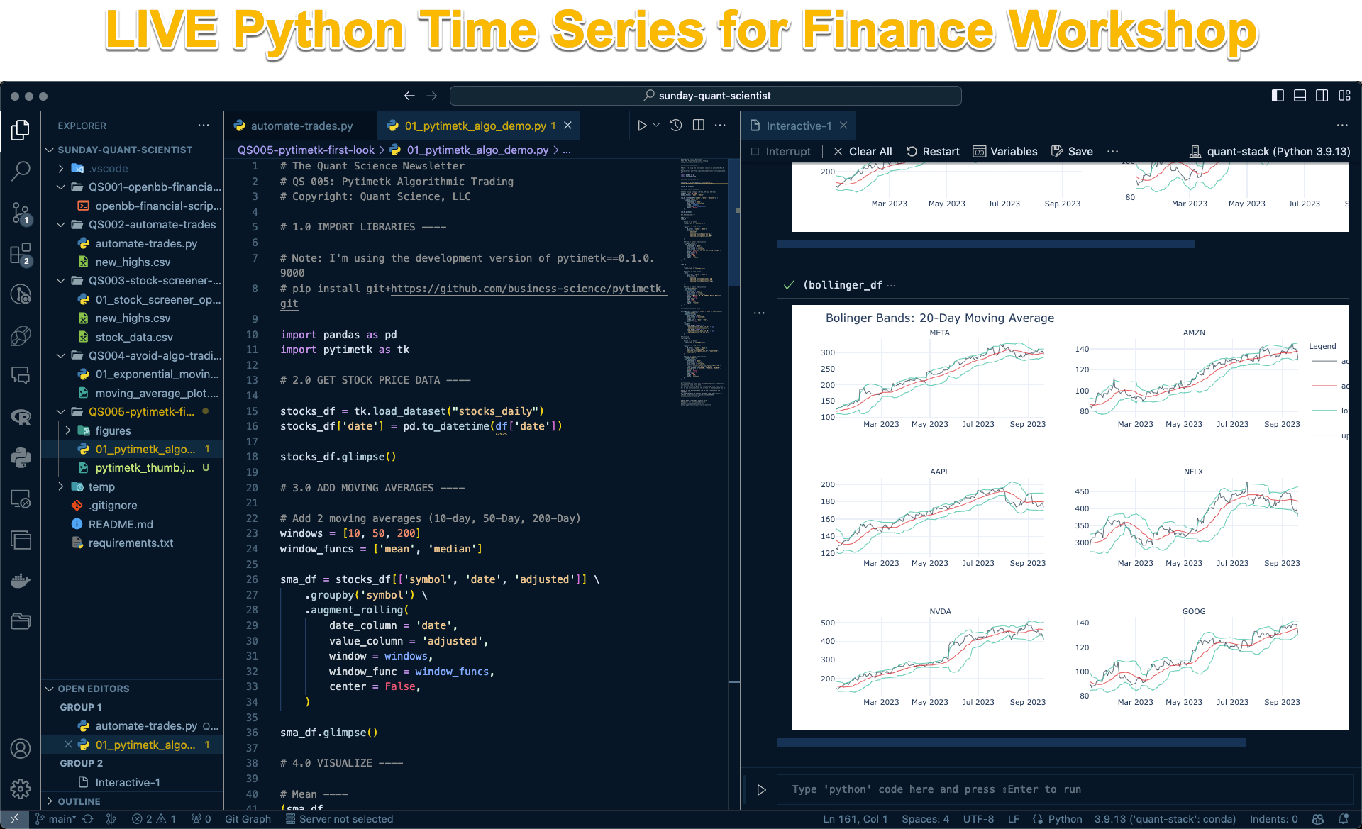 Python Time Series Workshop