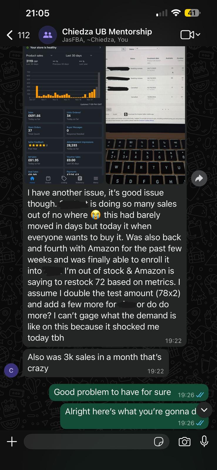 Student result screenshot 4