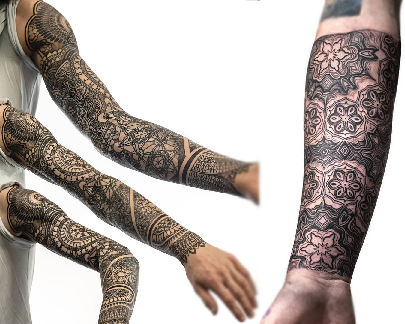Dillon Forte Tattoos geometric, pattern, blackwork Dillon Forte Tattoos geometric, pattern, blackwork