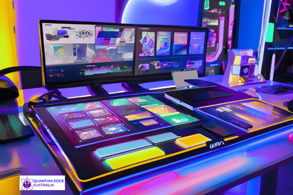 Dashboard of purpose-driven tools for Gen-Z content creators in the futuristic business space Dashboard of purpose-driven tools for Gen-Z content creators in the futuristic business space
