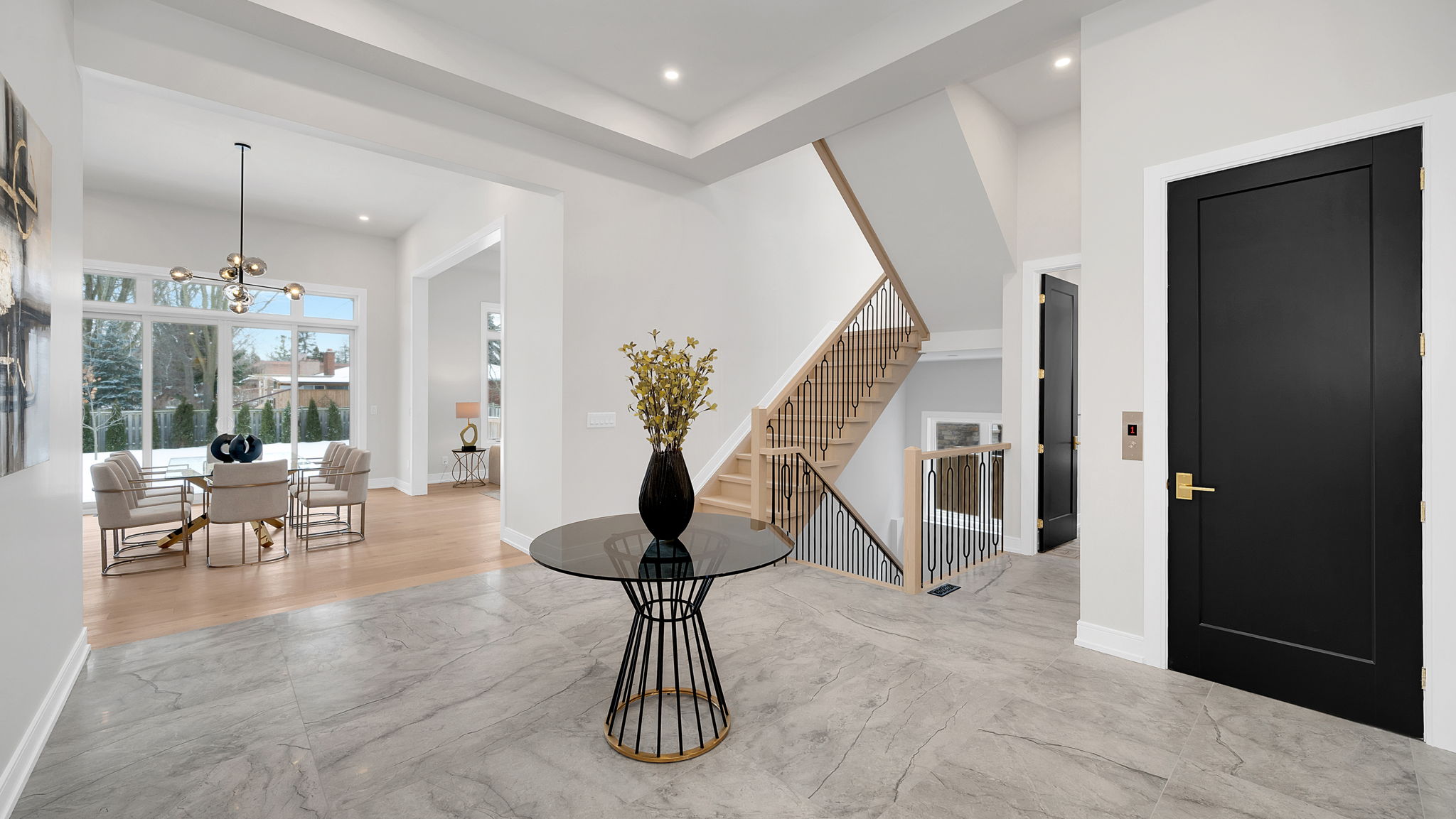 Custom-built modern home at 85A Elm Grove Ave, Richmond Hill, ON with open-concept layout and no formal living room, designed for today’s lifestyle. Custom-built modern home at 85A Elm Grove Ave, Richmond Hill, ON with open-concept layout and no formal living room, designed for today’s lifestyle.